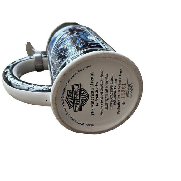 Vintage Harley Davidson Stine The American Dream Scott Jacobs #05505 1998H-D NEW - Picture 8 of 8